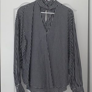 Zara gingham top